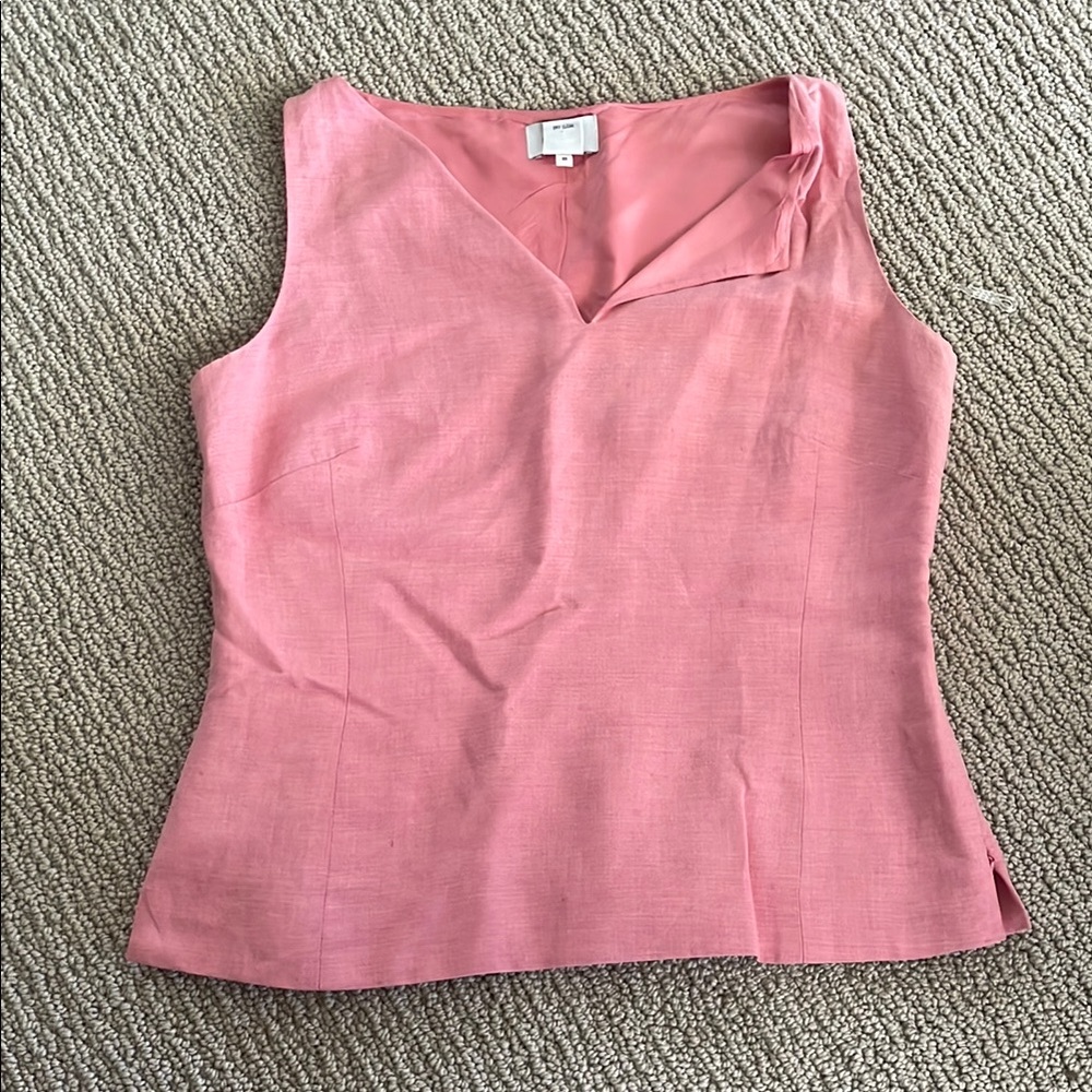 Ann Taylor Pink Sleeveless Top